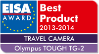 EISA Best Product 2013-2014 TRAVEL CAMERA OLYMPUS TOUGH TG-2